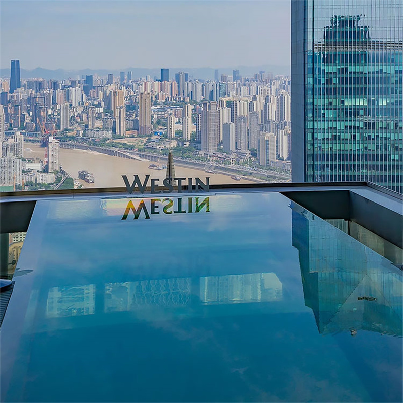 Classic Supported On 3-Sides Window Swimming Pool - Leyu Piscina Clássica Apoiada Em Janela De 3 Lados - Leyu