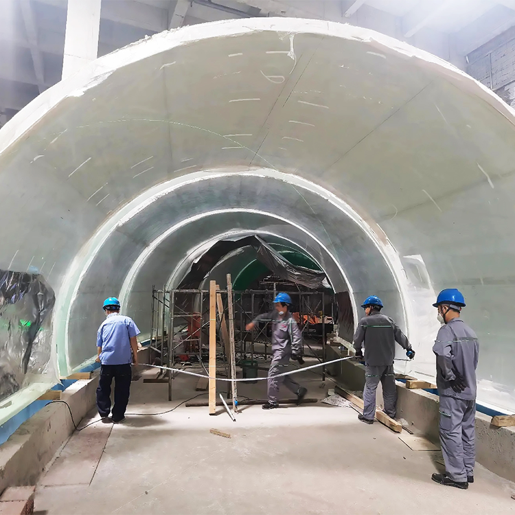 acrylic tunnel túnel acrílico