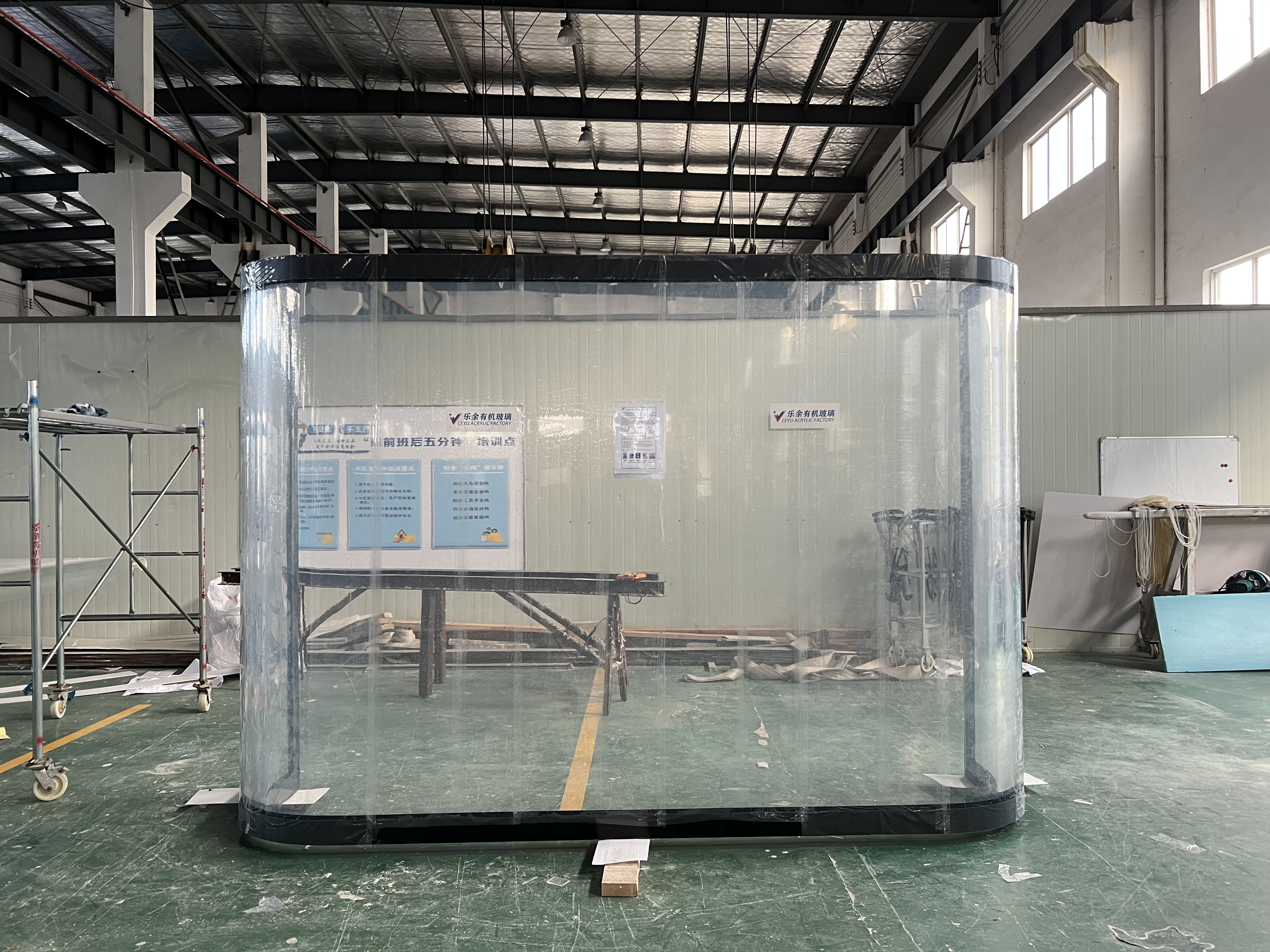 Painel acr&iacute;lico - fabrica&ccedil;&atilde;o 