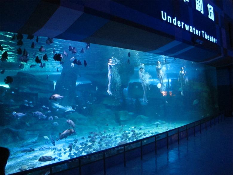 Luxury Design Custom Acrylic View Window For Aquarium Janela de vista acrílica personalizada de design luxuoso para aquário