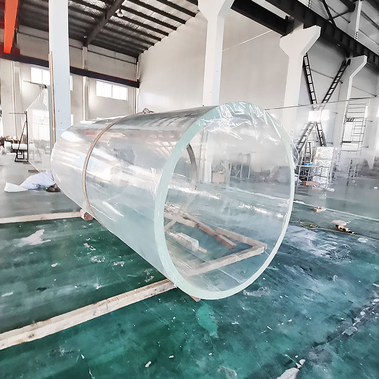 Usando acrílico para construir aquários e tanques de peixes pela fábrica Leyu - Leyu