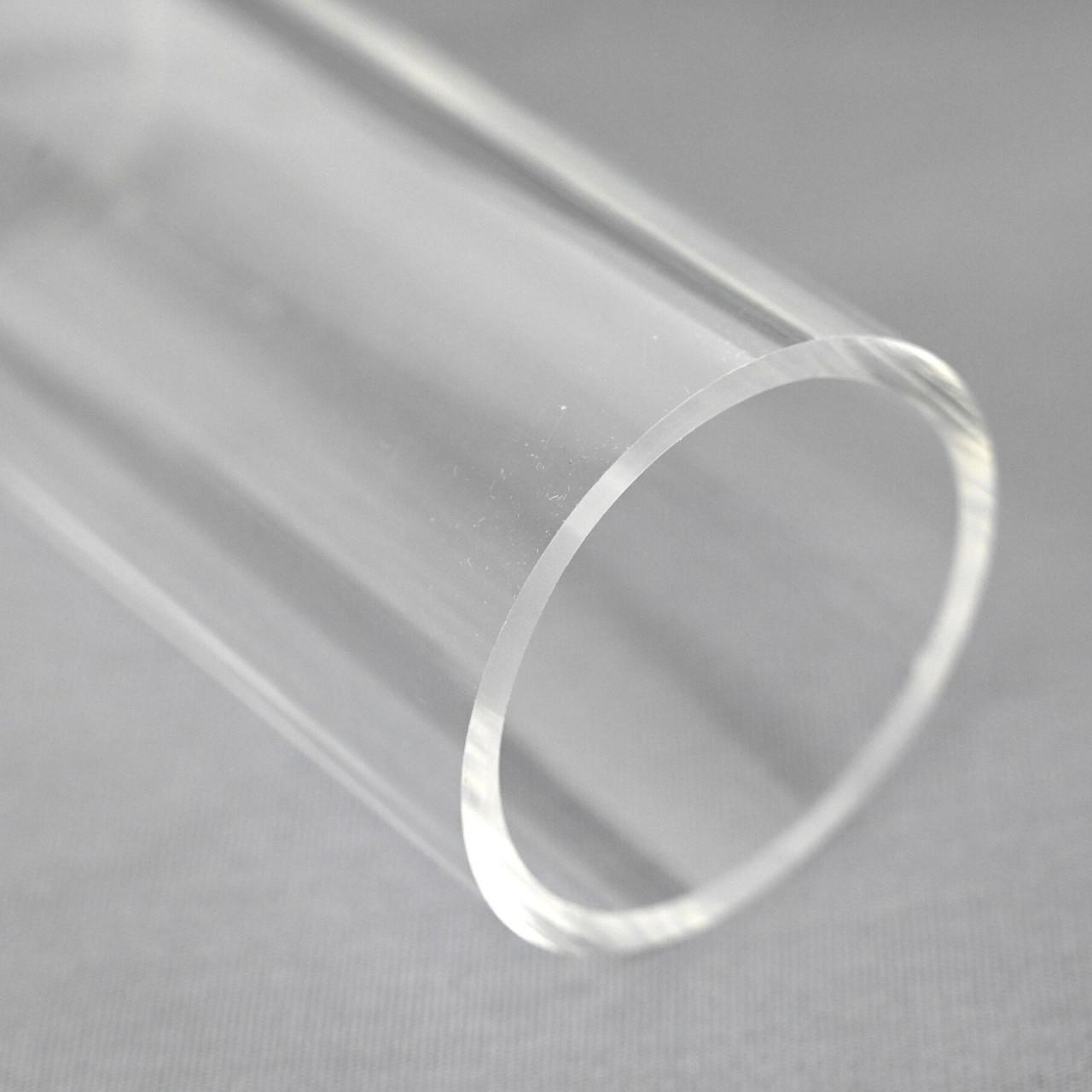 Tubo acrílico de 12 diâmetros | Fabricante de tubos PMMA transparentes personalizados | LEYU Acrílico
