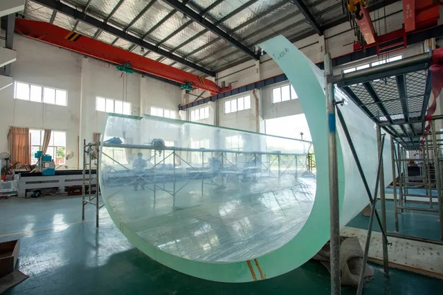 Painéis acrílicos curvos painéis curvos de plexiglass® Como dobrar chapas acrílicas - Leyu