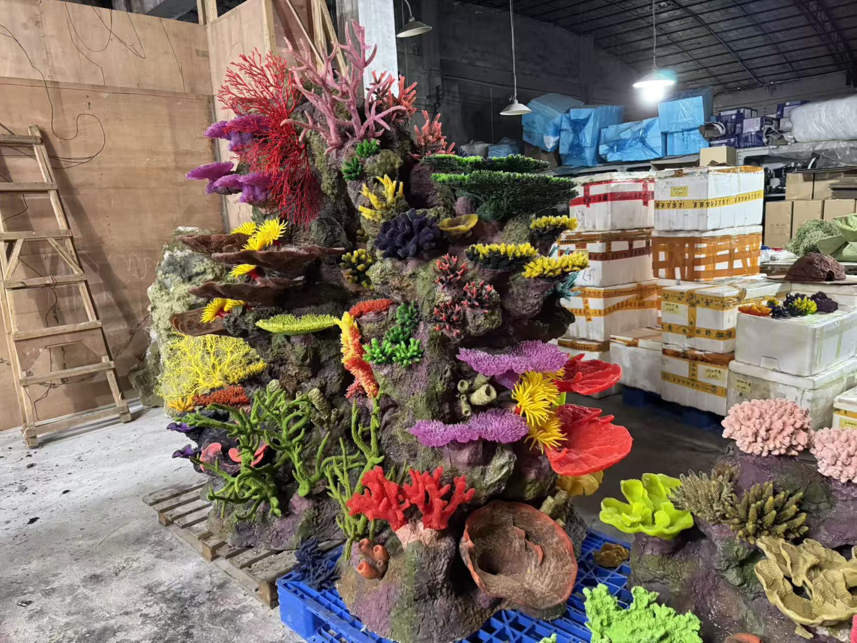 fabricante de paisagens para aquários - Leyu