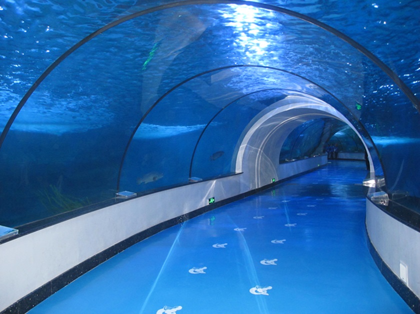 Mundo subaquático de Shandong Jinan Quancheng - Leyu Arylic Aquarim