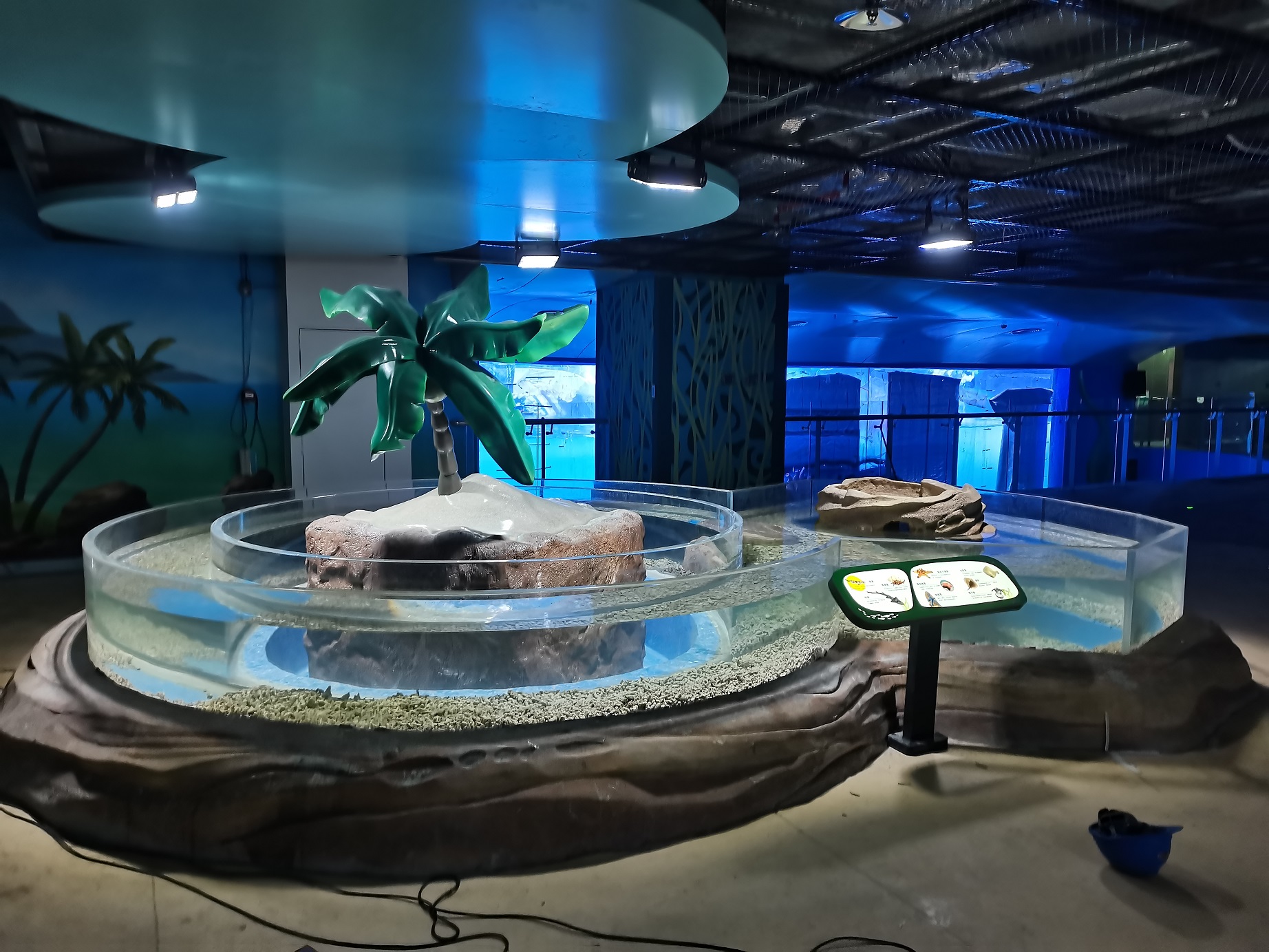Painel Acrílico - Pérola e Guardiã do Aquário - Leyu