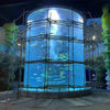 Fornecedor de grandes cilindros de aquário acrílico-Leyu fábrica de produtos de folha acrílica