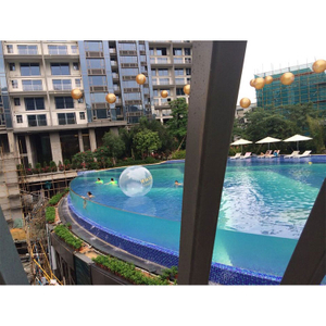 As paredes de acrílico para piscinas são um componente de design indispensável na maioria das piscinas de luxo - Leyu