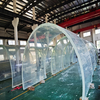 Grande ultra claro curvo oceanário tanques de aquário túnel de vidro acrílico Leyu fábrica de aquário acrílico - Leyu 