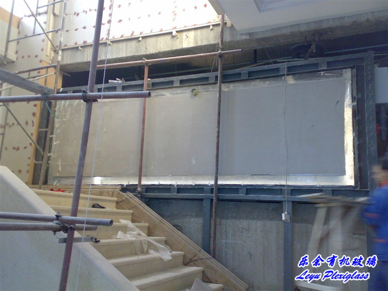 Aquário acrílico transparente retangular transparente para a vida com tamanho personalizado - Fábrica de produtos de folha acrílica Leyu