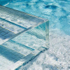 Piscina acrílica produzida em fábrica e painéis estruturais acrílicos - Leyu