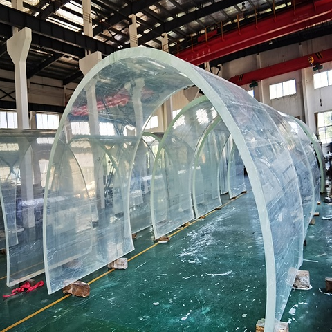 Fábrica de Aquário Acrílico Leyu, onde fica o Aquário Túnel de Bangalore - Leyu 