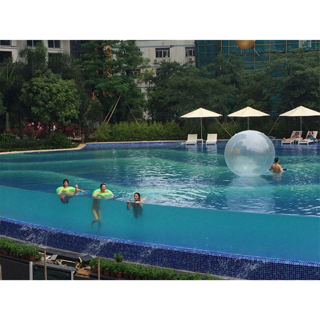 Janelas de acrílico para piscina - Piscinas infinitas - Painéis de vidro para vidro de piscina - Leyu