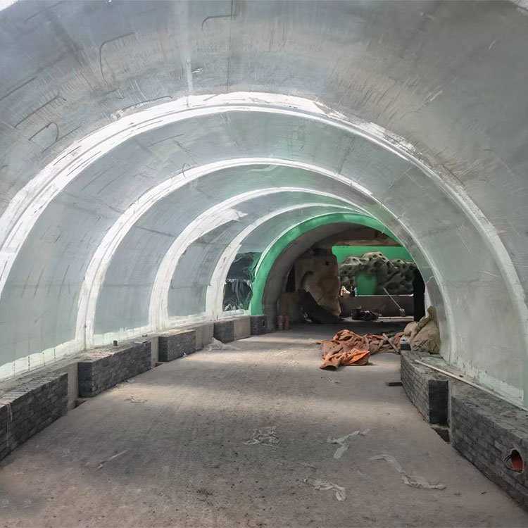 Túneis subaquáticos para aquários construídos por acrílico Leyu - LEYU