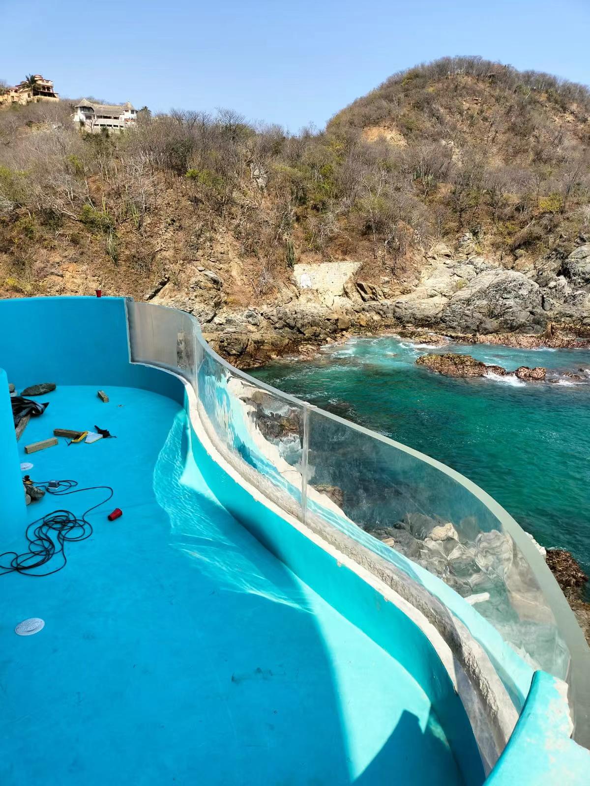 A piscina de acrílico é boa – que tal a piscina de acrílico