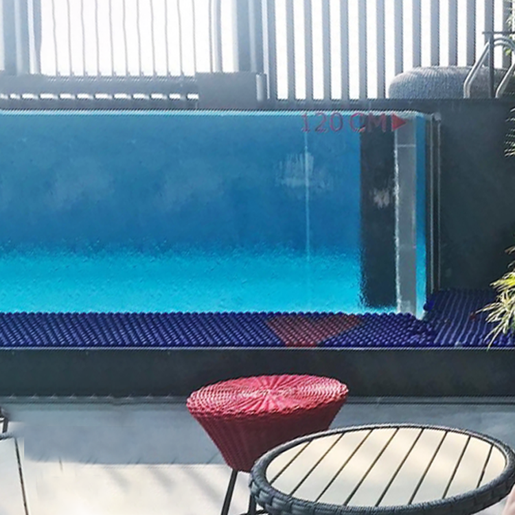 Quanto custa construir uma piscina？-leyu Fábrica de Acrílico