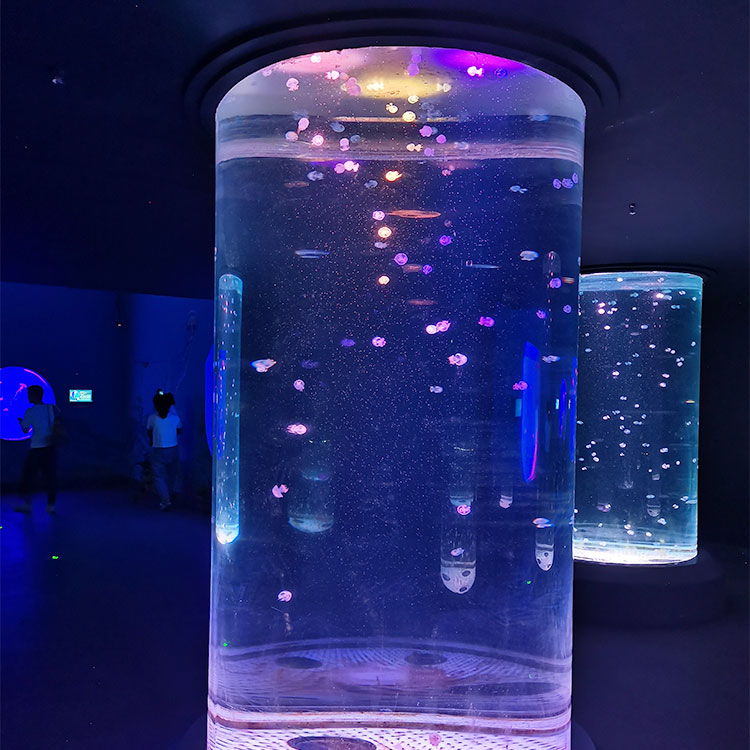 Art of Jellyfish Jellyfish Tanks & Live Petjelly lâmpada de tanque de peixes lua kit de tanque de águas-vivas - Leyu
