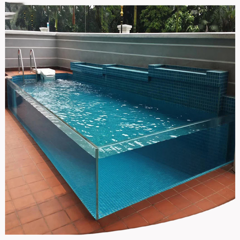 Quanto custa uma piscina de acrílico acima do solo - Leyu