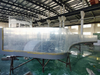 Grande piscina de acrílico nas Filipinas: luxo cristalino para um paraíso tropical
