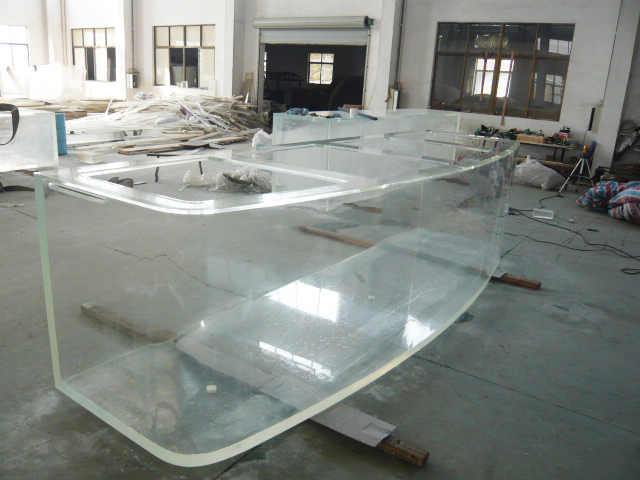 Aquário de peixes tropicais à venda Leyu fábrica de acrílico personalizado profissional - leyu