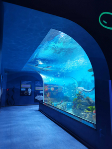Le Yu Acrílico Factory leva você para explorar o oceanário Sea World - Leyu