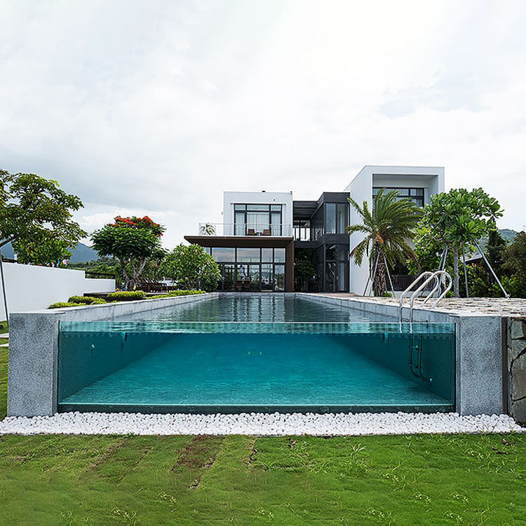 Venda piscina de acr&iacute;lico transparente - Leyu Acr&iacute;lico