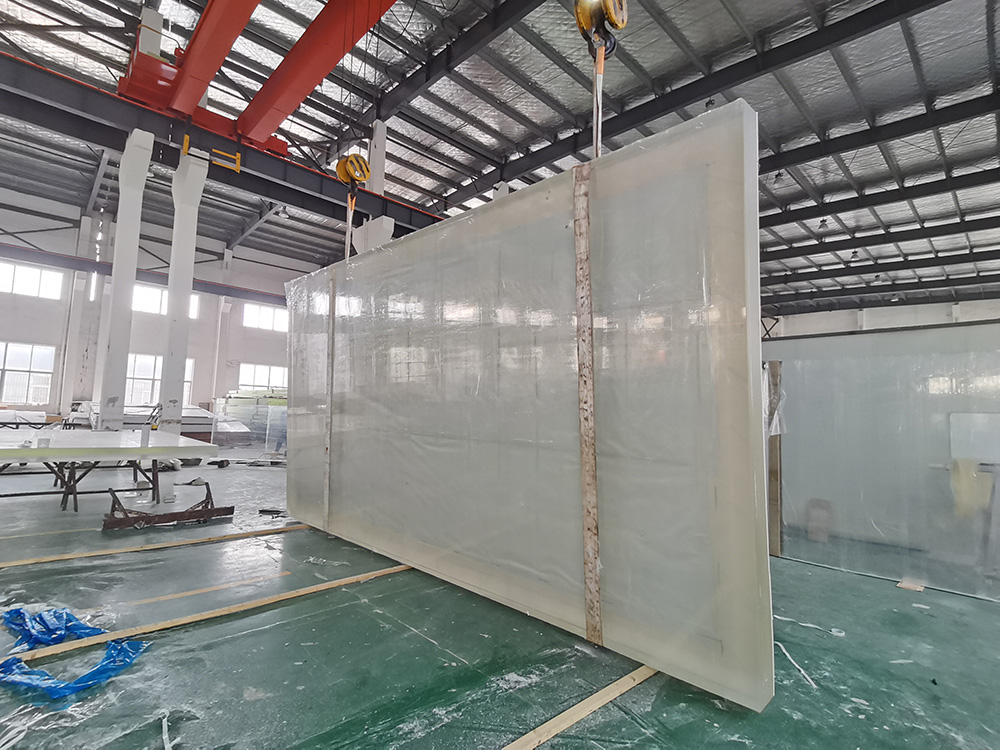 Painel de piscina de acrílico transparente personalizado para venda --- Fábrica de produtos de folha acrílica Leyu