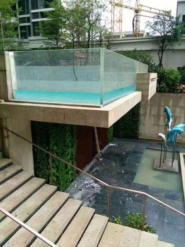 2024 popular painel de piscina de acrílico transparente para venda - fábrica de acrílico leyu
