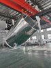 Fabricação e instalação de cilindro acrílico de grande porte - LEYU