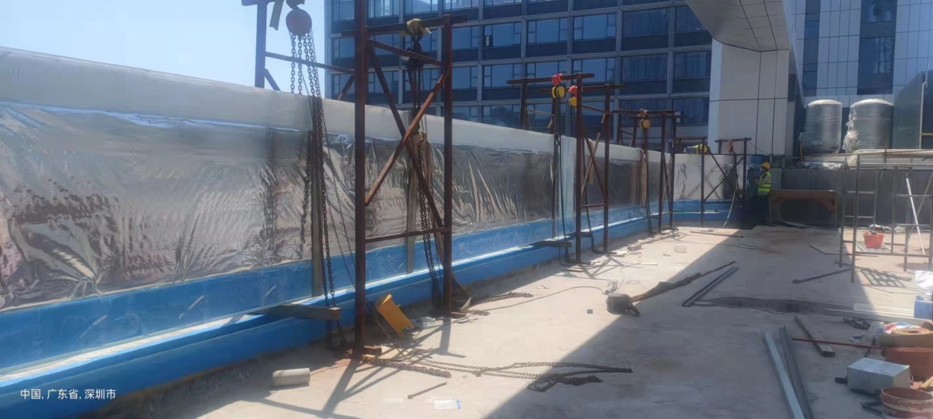 Parede de acrílico para piscina - Uma nova tendência em decoração de piscinas