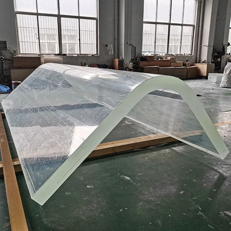 Painéis acrílicos curvos painéis curvos de plexiglass® - Leyu