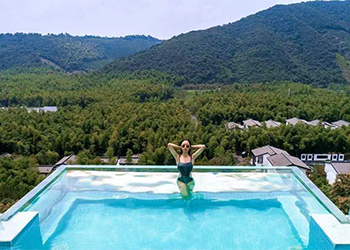 Piscina acrílica em U3