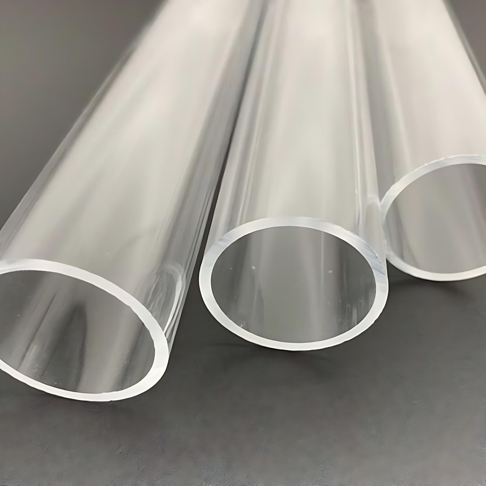 Tubo acrílico de 12 diâmetros | Fabricante de tubos PMMA transparentes personalizados | LEYU Acrílico