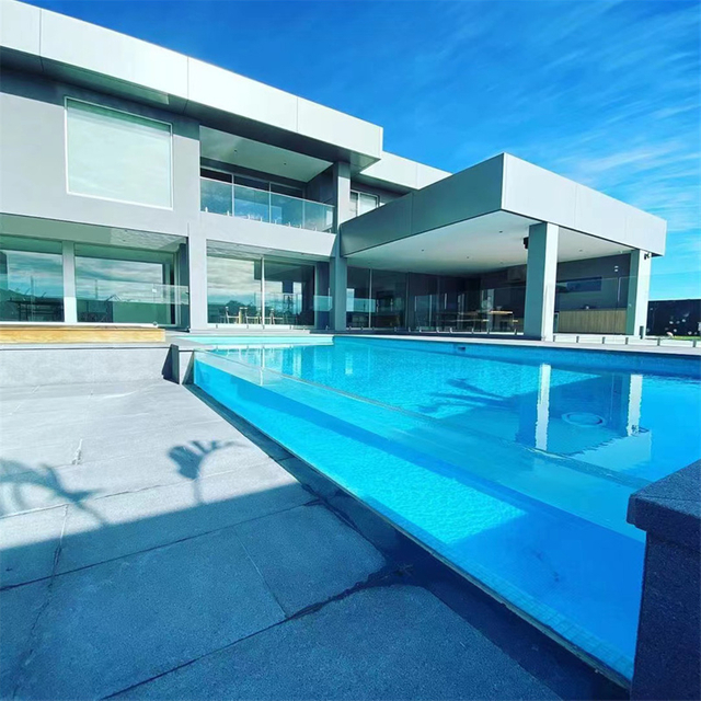Piscina de acrílico e painéis de parede de piscina de vidro acrílico transparentes - fábrica de acrílico leyu