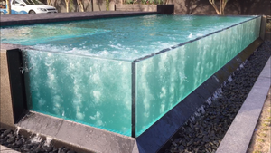 2024 Alguns designs comuns para piscinas de acrílico - Leyu