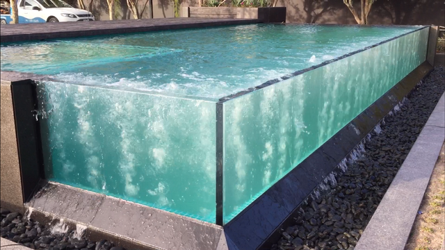 2024 Alguns designs comuns para piscinas de acrílico - Leyu